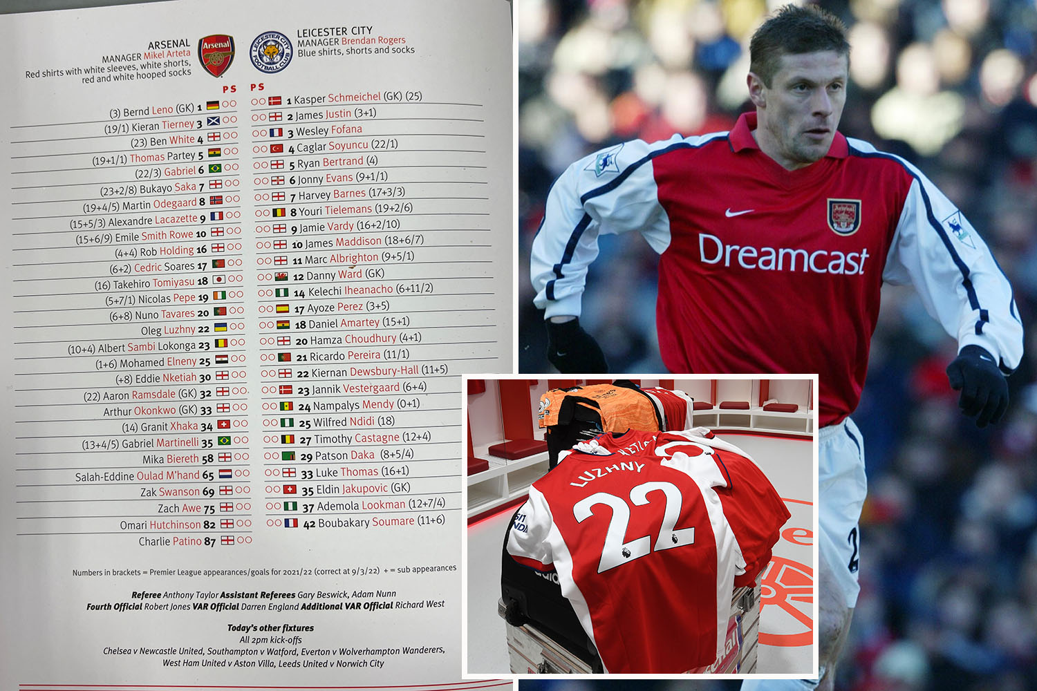 Arsenal Hung Luzhny'S T-Shirt With The Number 22 In The Locker Room And Named The Ukrainian In The List Of Teams
