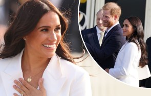 Harry And Meghan First Seen Together In Europe After Megxit