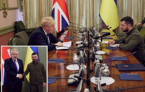 Uk Sends Missiles To Strike Putin'S Navy As Boris Visits Zelensky'S 'Lion'