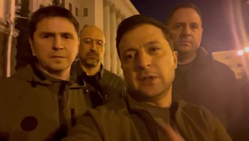 Ukrainian President Volodymyr Zelensky Promised To Stay In Kyiv.