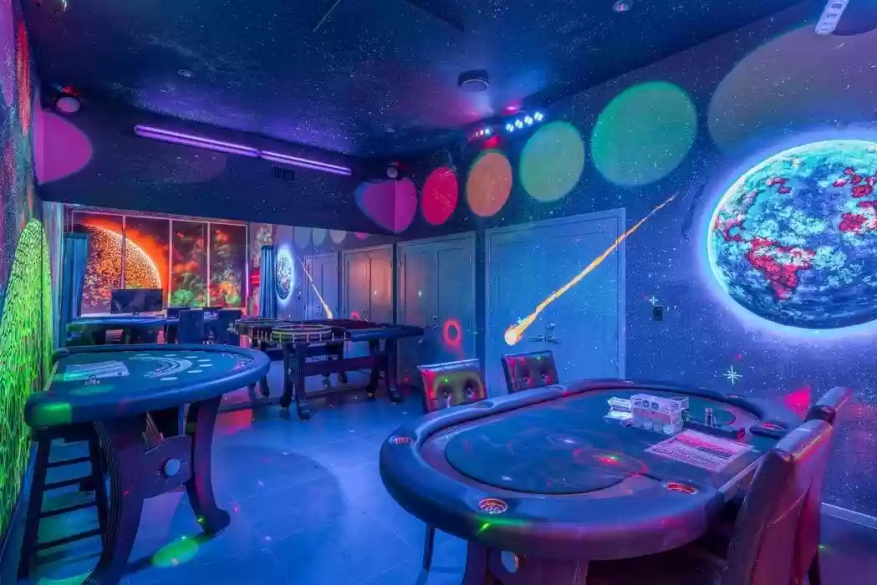 Much Of The Design Is Inspired By Science Fiction And Outer Space.