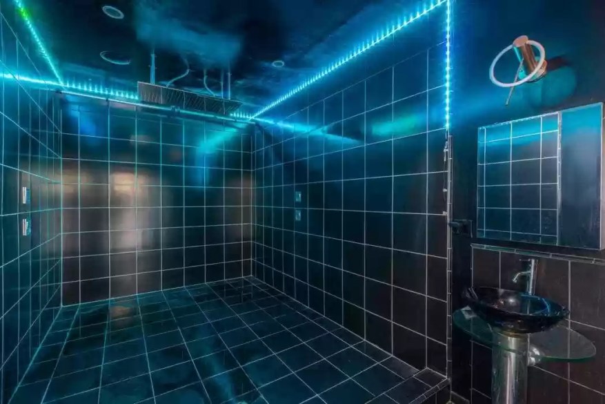 One Shower Inspired By Tron