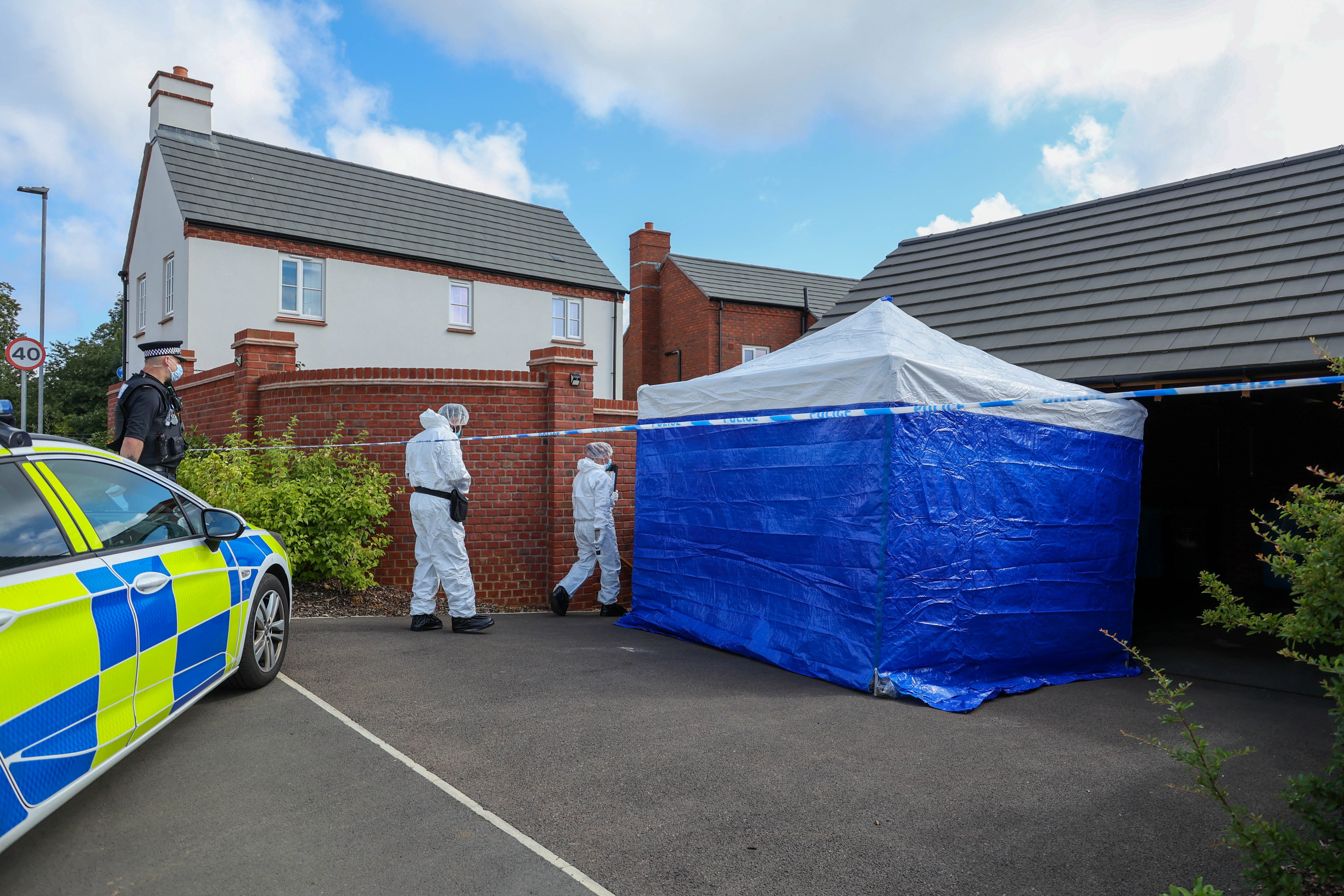 The couple was found dead in a لاکھ 700,000 Greenhouse home in Catering, Northamptonshire.