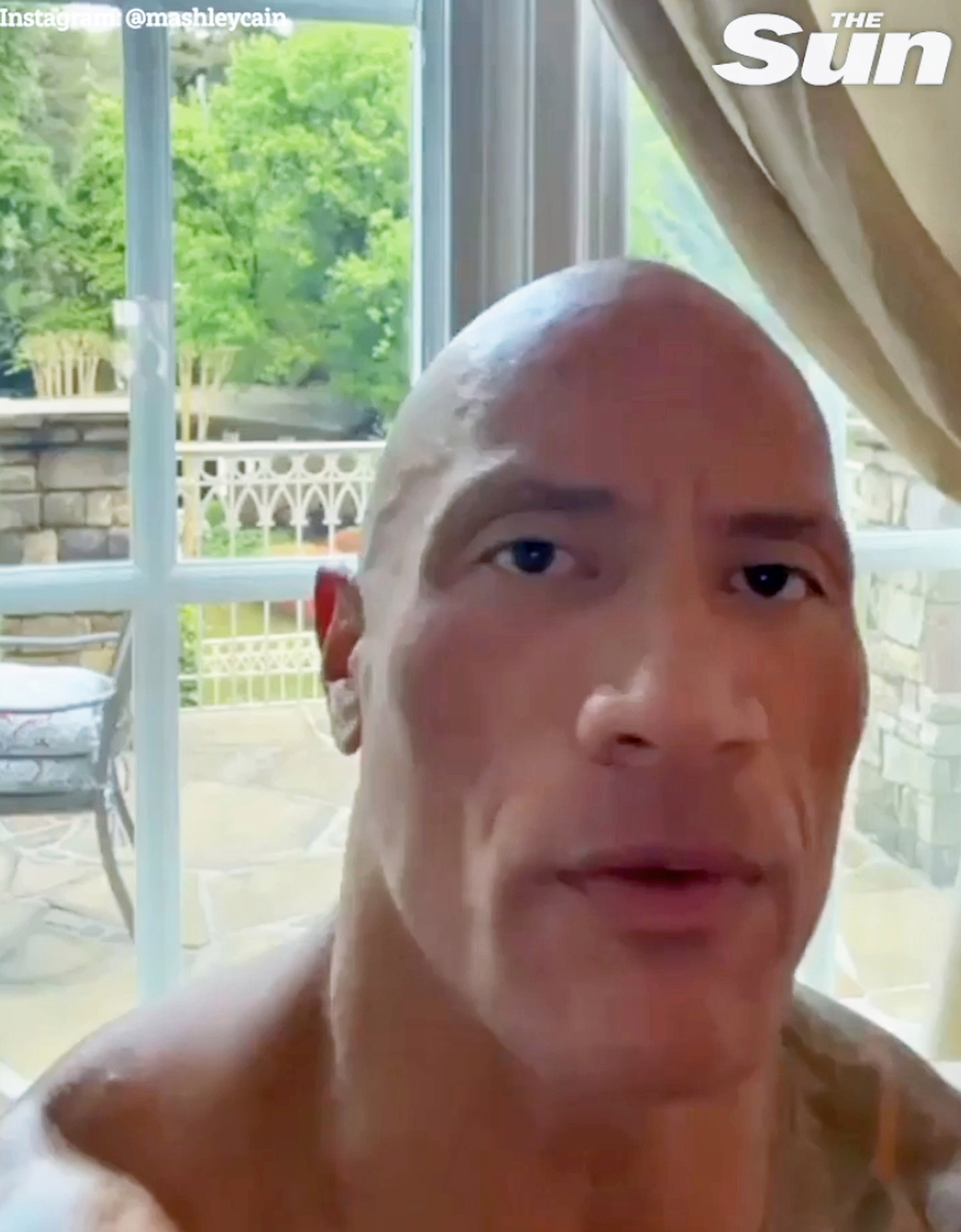 Dwayne 'The Rock' Johnson told the couple that his heart was broken for them.