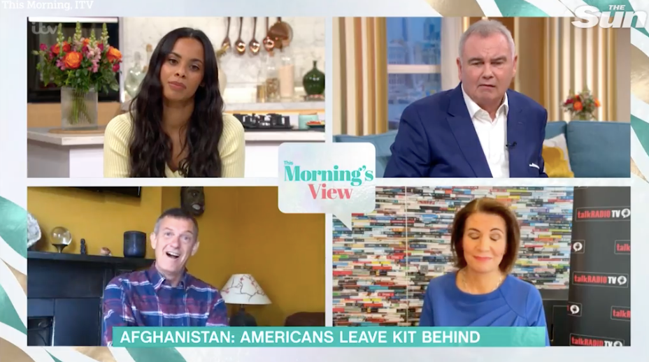 Eamonn and her fellow stars are terrified of the latest news.