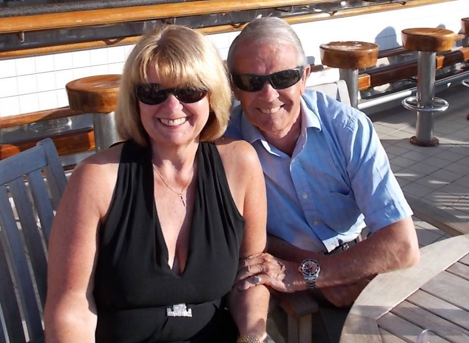 Penelope Jackson is accused of killing her husband at his home in Somerset.