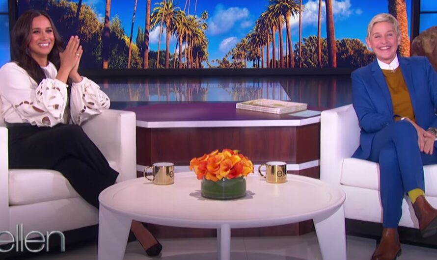 Meghan Markle dances to ‘Hot Hot Hot’ in front of street vendors in a weird joke for Ellen DeGeneres